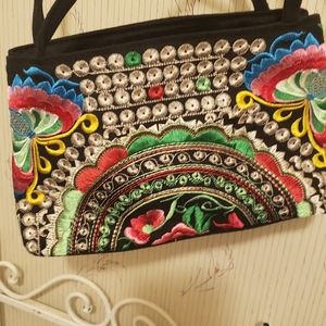 Small colorful purse